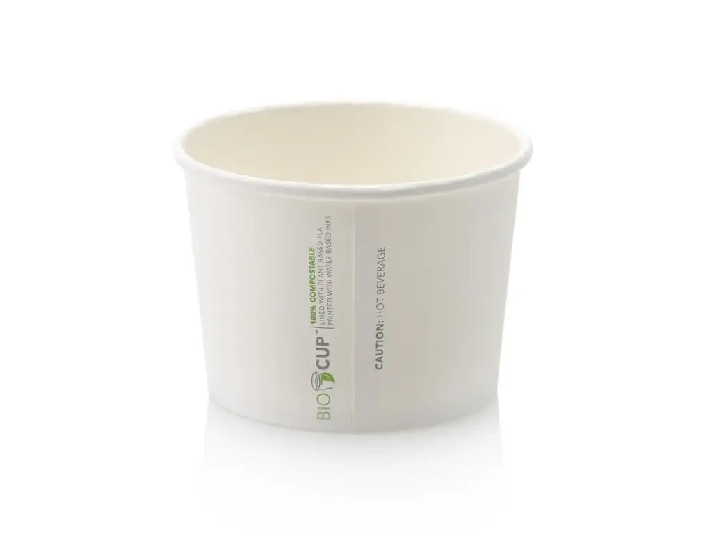 500ml (16oz) Paper BioNoodle Tub | PLA Lining | 25's