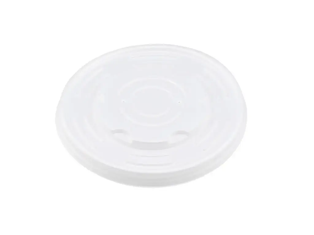 114mm CPLA Multi-Fit Noodle Lid - fits BioNoodle Tub | 350ml-700ml | 50's