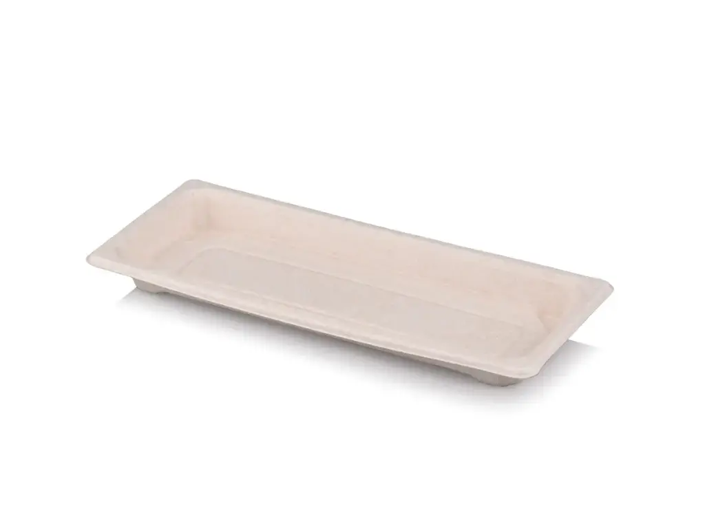 Sushi Tray | Small | Sugarcane | 100's