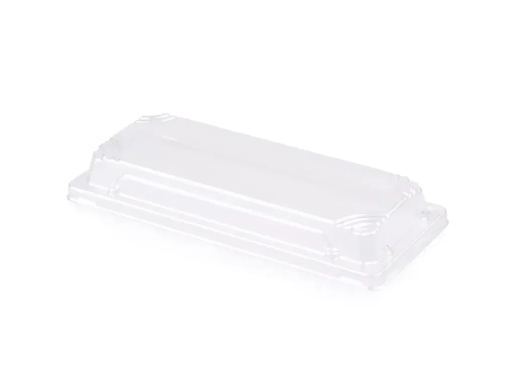 Sushi Tray Lid - fits Small Sugarcane Sushi Tray | PET | 50's