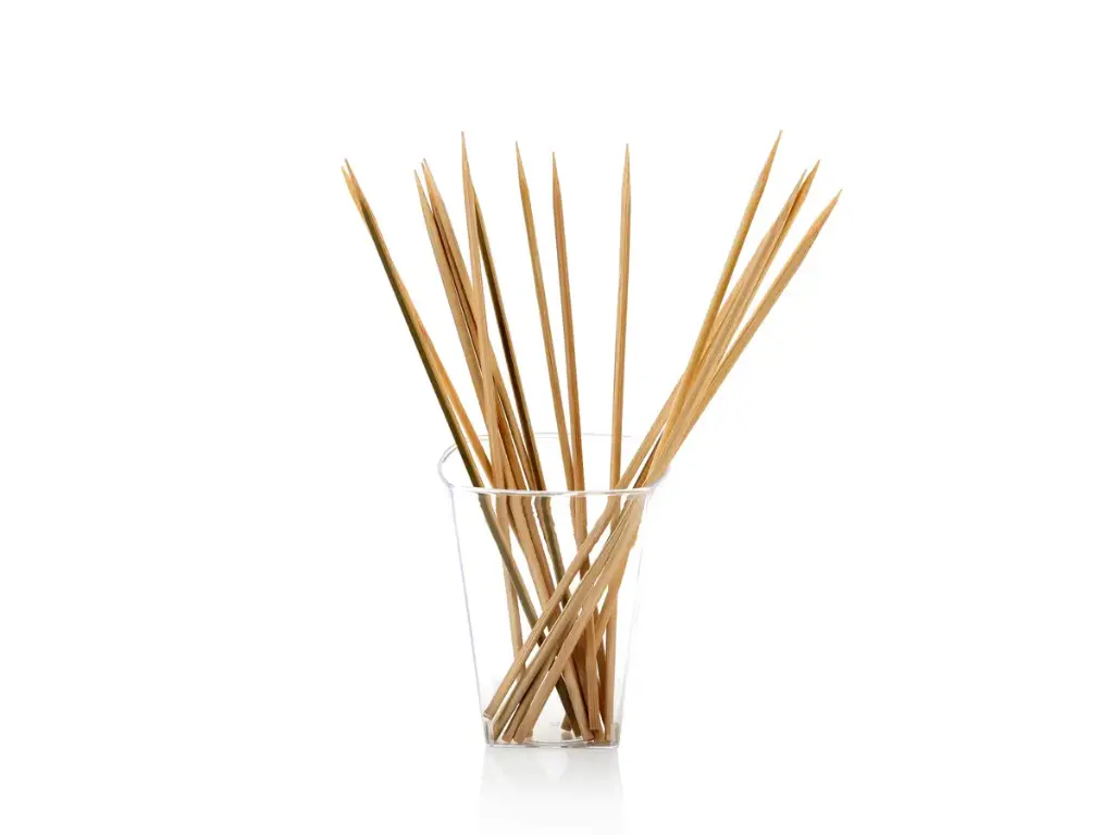 20cm Bamboo Skewer | Straight | 100's