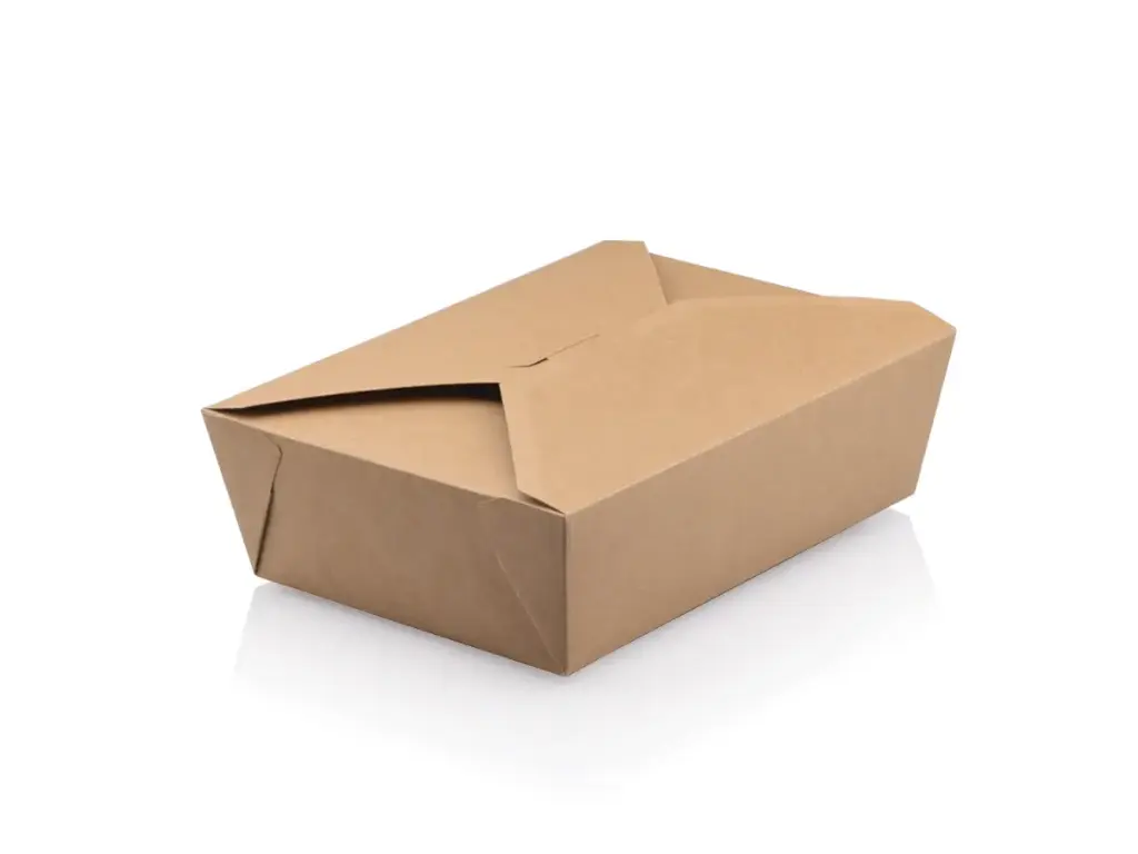 Bio Paper Lunch Box - #3 | PLA | 50's - CCP 
