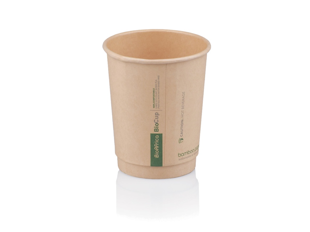 250ml Double Wall Paper BioCup™ | PLA | FSC | 25's 