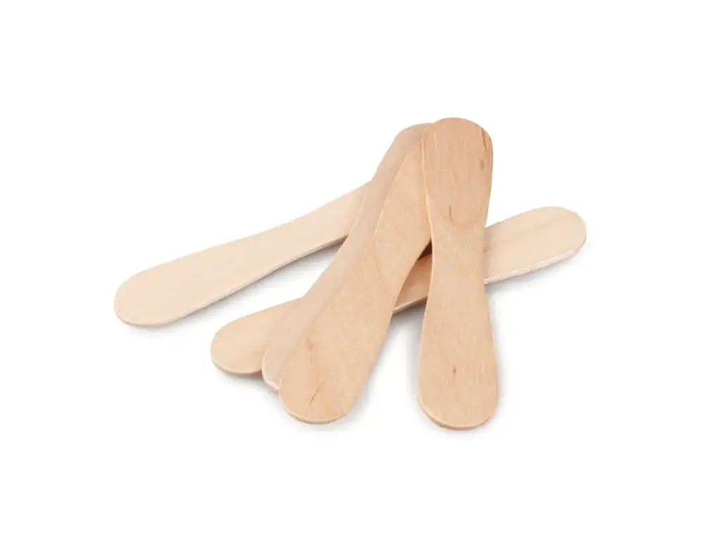 9,4cm Birchwood Ice Cream Paddle | Hourglass | Wedges | 50's