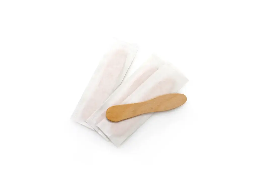 7,5cm Birchwood Ice Cream Paddle | Hourglass | Wrapped | 500's