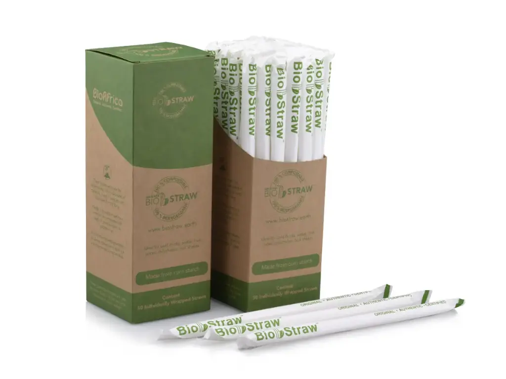 10mm BioStraw™ - Wrapped | Dispenser Box | PLA | 100's - AJ