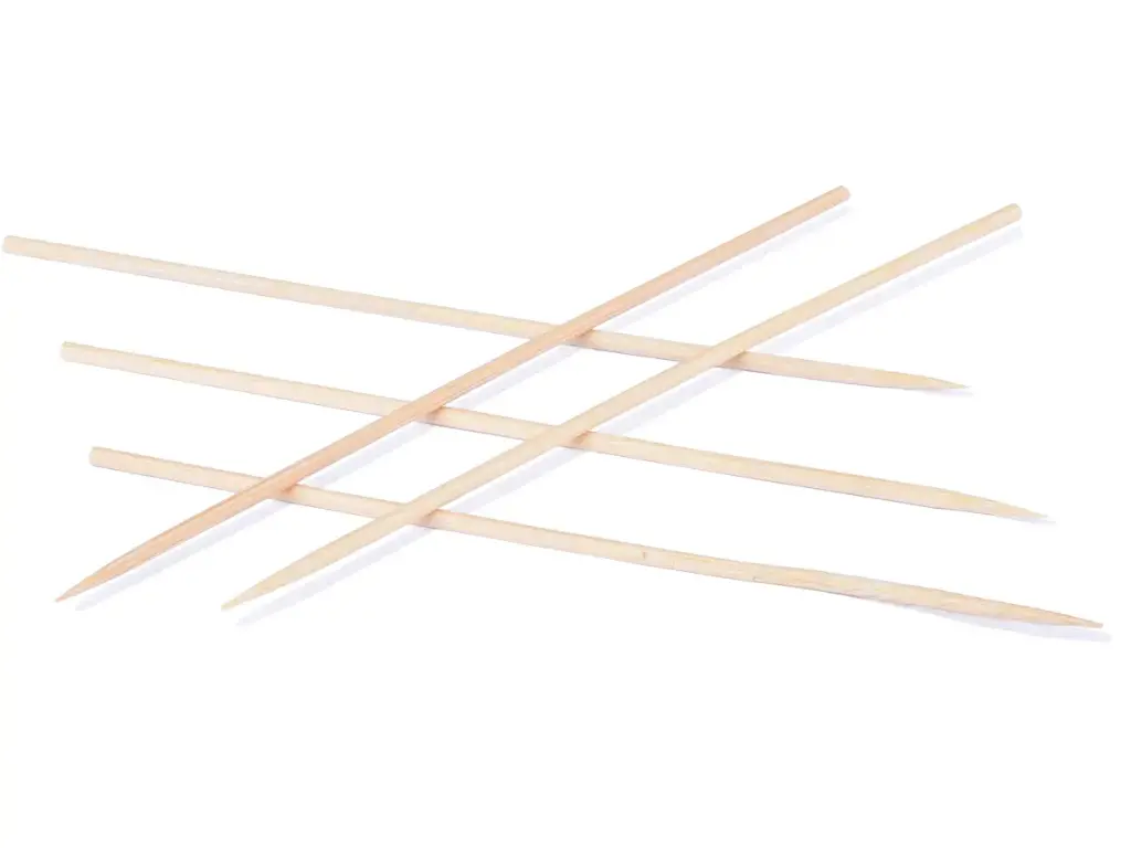 15cm Bamboo Skewer | Straight | 100's 