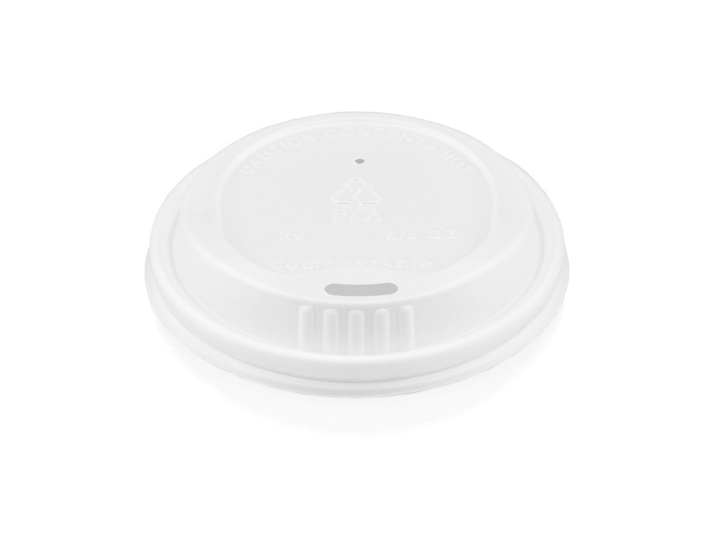 Bio Sip Lid - fits 250ml | 80mm | CPLA | 50's - AJ