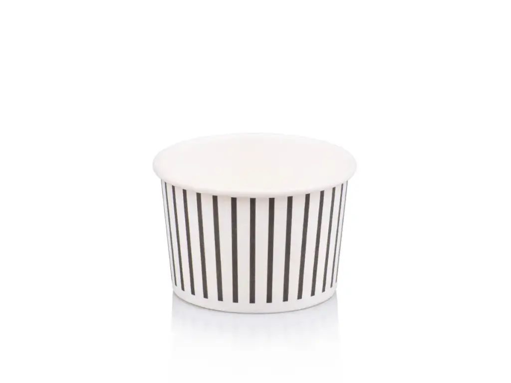 4oz (120ml) Vintage Ice Cream Tub | Paper | 50's
