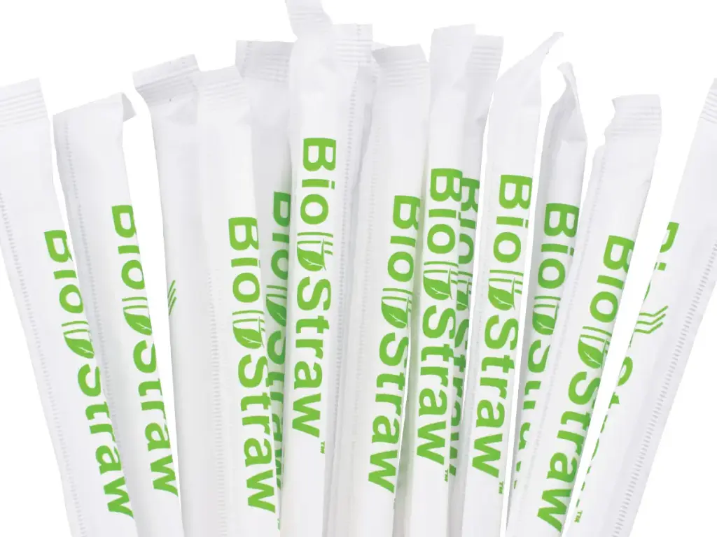 BioStraw™ 6mm - Wrapped PLA (100's) - AJ 