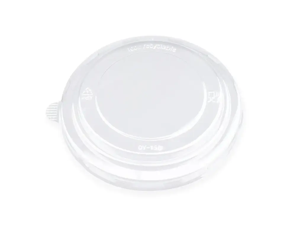 Round Multifit PET Lid – fits Paper Salad Bowl | 20oz-32oz | 45’s – F
