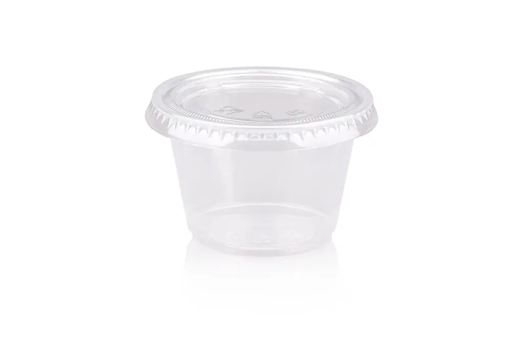 60ml Sauce PP Tub & PET Lid (Combo) - Plastic - 2.5oz (C)