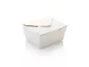 Paper Lunch Box - #1 | White | 50's - CCP