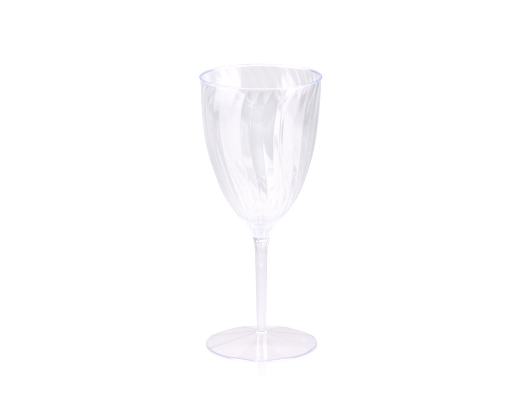 Plastic Wine Glass - 210ml (One Piece) (8's) - Crystal