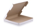 Flat Packed Pizza Box - Large | White Paper | 100's - CCP