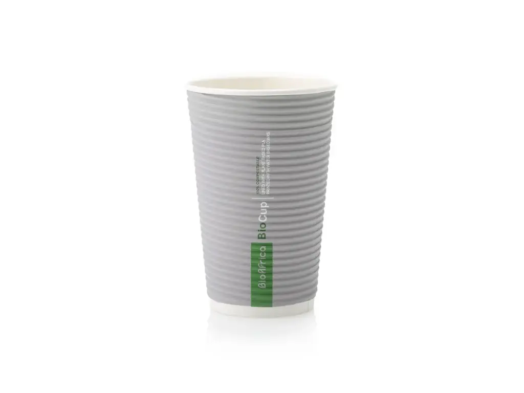 500ml Ripple Cup - BioCup™ (PLA) 