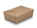 Flat Packed Bio Lunch Box #3 | Kraft Paper | 100’s - CCP