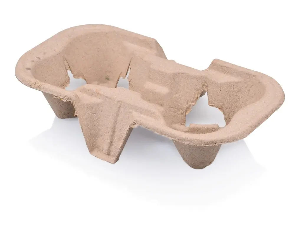 Carry Tray - Pulp  - 2 Cup (60's) 