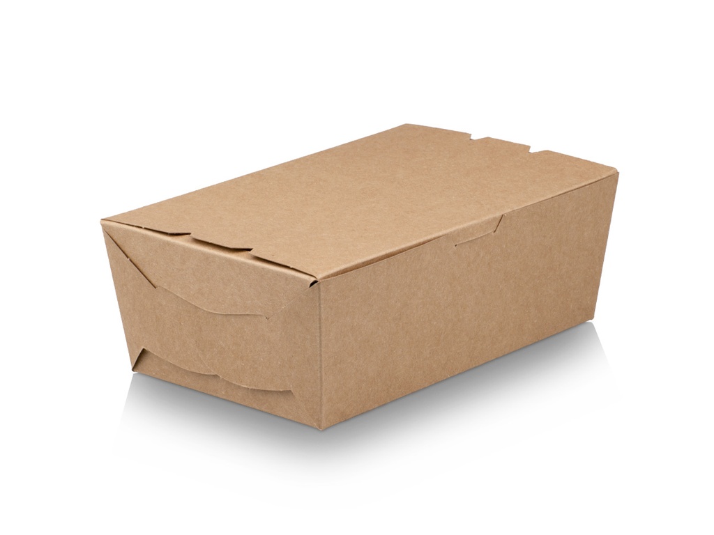 Flat Packed Bio Picnic Box #7 | Kraft Paper | 100’s - CCP 