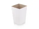 Flat Packed Popcorn Box | White Paper | Medium | 100's - CCP