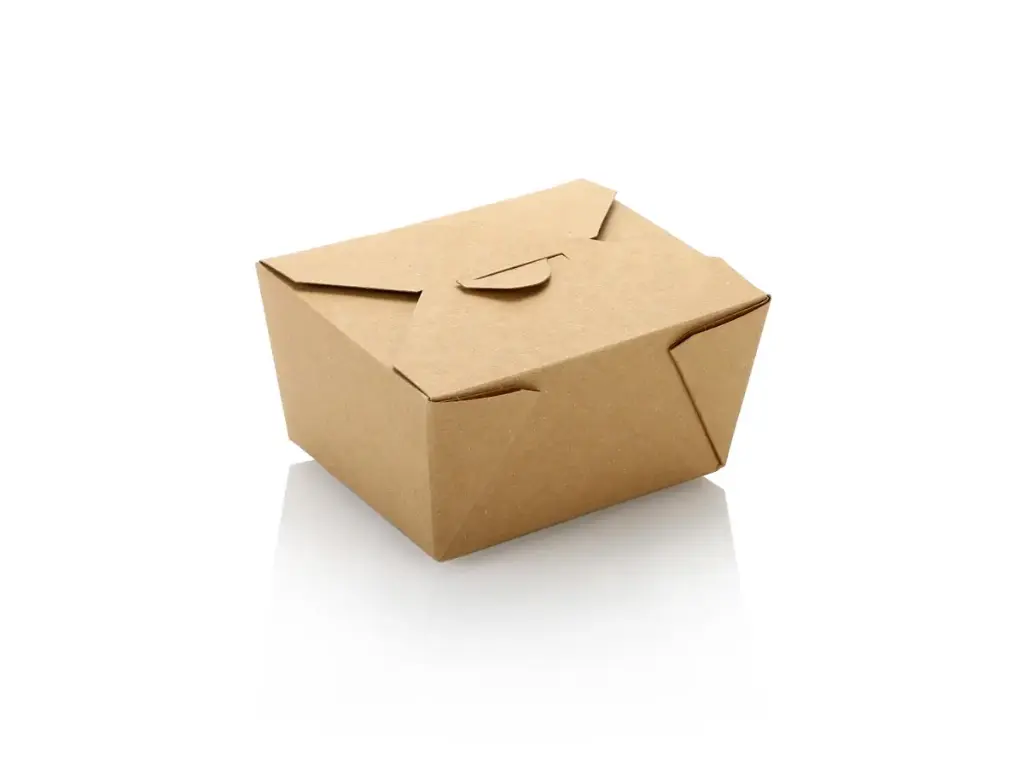 Paper Lunch Box - #1 | Kraft | 50's - CCP