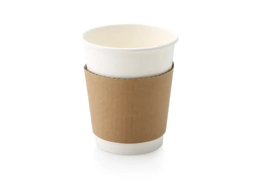 Kraft POP Sleeves - fits 250ml (8oz) Cups (50's)