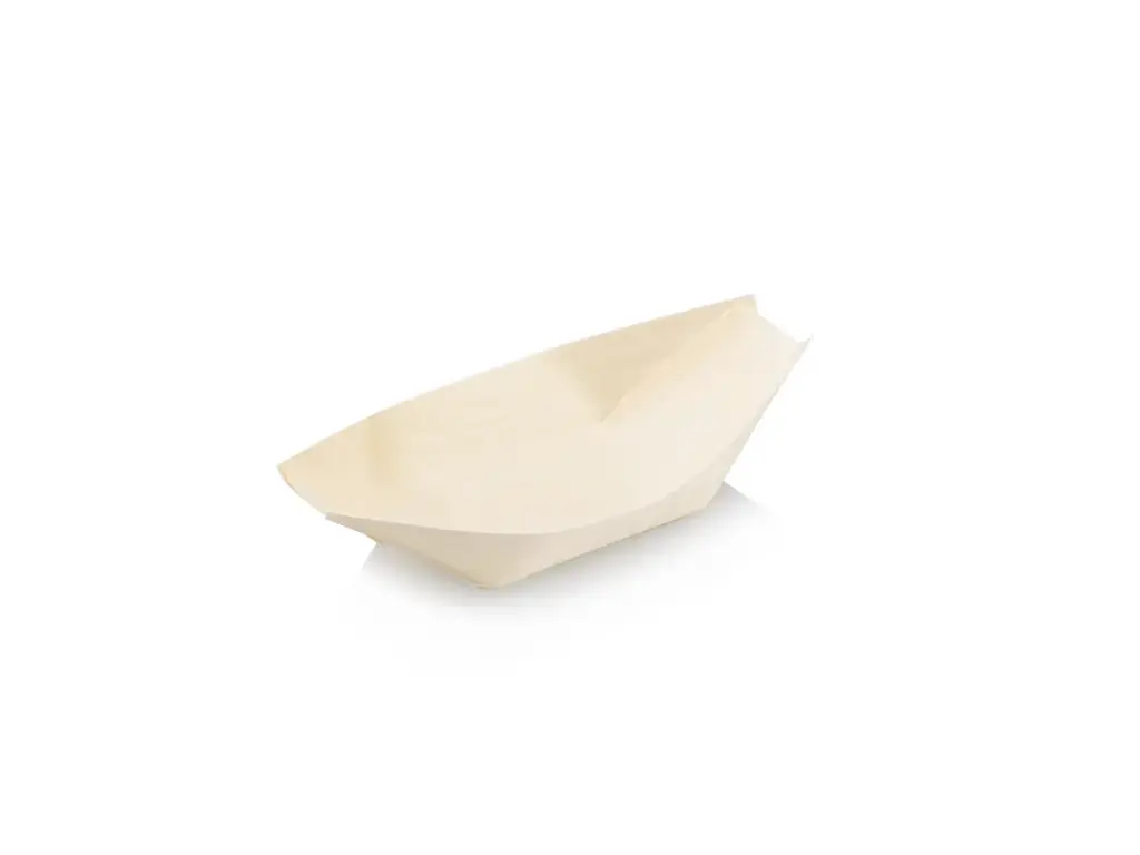 Wooden Boat - Small | 110mm x 55mm x 65mm | 4" | 50's