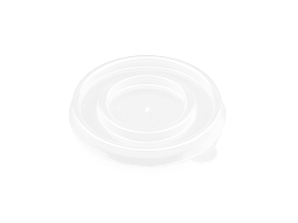 Plastic Flat Lid - fits 3oz (90ml) Vintage Ice Cream Tubs | 70mm | 50's