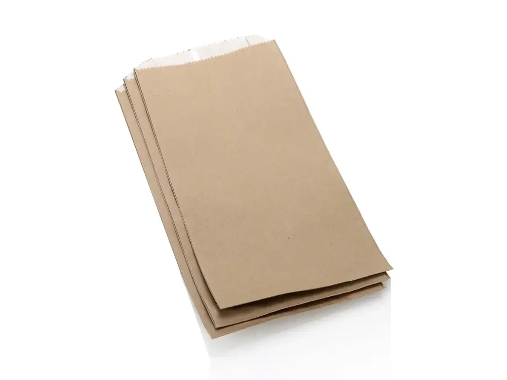 Greaseproof - Duplex Kraft Bag | Lined | 17cm x 32cm x 5.5cm | Chicken | 500's