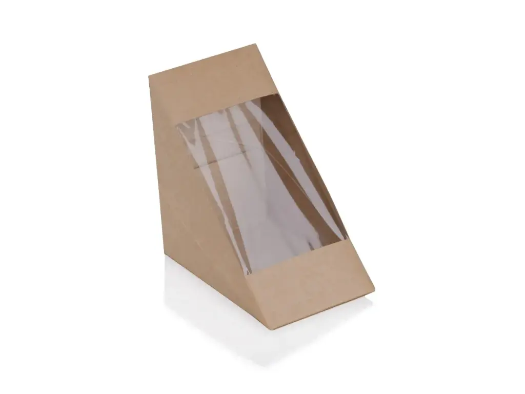 Sandwich: Paper Wedge - with PLA Window (100's)