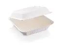 1.2L - 1 Compartment Lunch Box | Sugarcane | Square | 50's