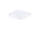 Square PET Lid – fits Paper Salad Bowl | 500ml (130mm) | 50’s – XJ
