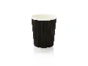 250ml Vertical Ripple Paper Cup | LDPE | FSC | 1000's