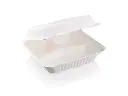 Lunch Box: Sugarcane - SQUARE - 1.2L3C (3 Compartment)