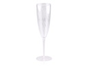 Champagne Glass Flute 180ml (One Piece) (8's) - Crystal