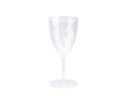 Plastic Wine Glass - 210ml (One Piece) (8's) - Crystal