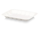 Deli Tray - 25cm x 18cm | Sugarcane | Ribbed - Large | 50's  - E040