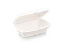 600ml Snack Box - Rectangular | Medium | Sugarcane | 50's - E