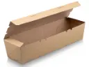 Flat Packed Bio Foot Long Box | Kraft Paper | 100’s - CC