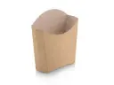 Flat Packed Bio Fries Box - 5.5oz | Kraft Paper | 100's - CCP